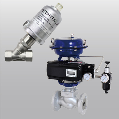 شیر پنوماتیک و شیر کنترل یوشیتاکه | Air Operated Valve / Control Valve Yoshitake
