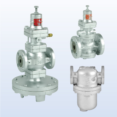 شیر فشارشکن و جداکننده درین یوشیتاکه | Pressure Reducing Valve / Drain Separator Yoshitake